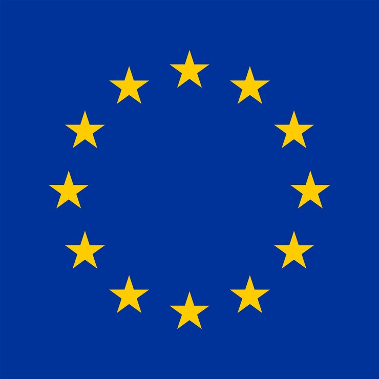 Wektor ikona unii europejskiej ilustracja wektorowa