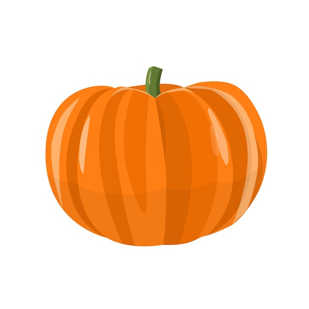 ikona warzyw dyni halloween ilustracji wektorowych