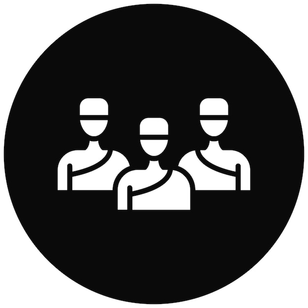 Ikona wektora grupy może być używana do ikony pielgrzymki Hajj