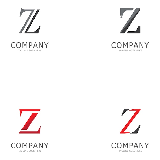 ikona wektora szablonu logo litery z