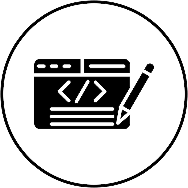 Ikona wektora Test Case Design może być używana do zestawu ikon zapewnienia jakości
