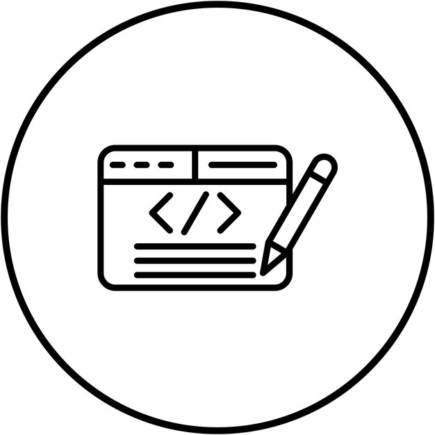 Ikona wektora Test Case Design może być używana do zestawu ikon zapewnienia jakości