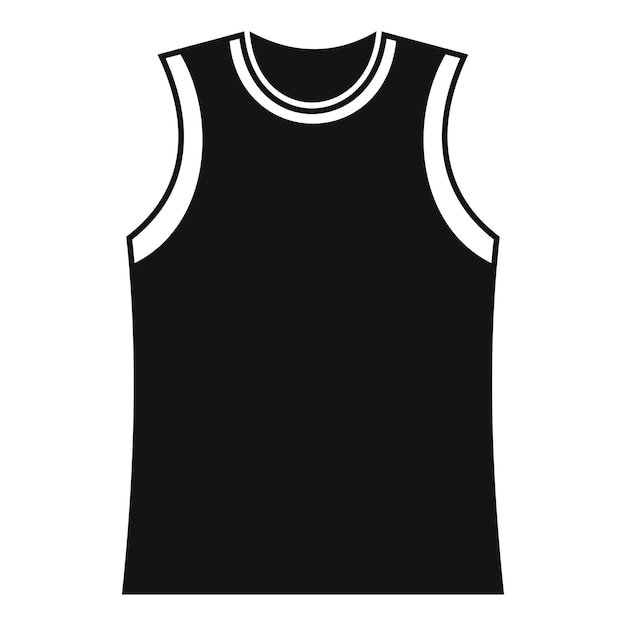 Ikonka Singlet Prosta Ilustracja Ikony Wektora Singlet Dla Sieci