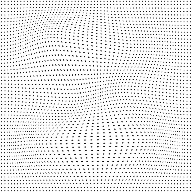 Ikony i elementy graficzne wektorowe Circle Halftone