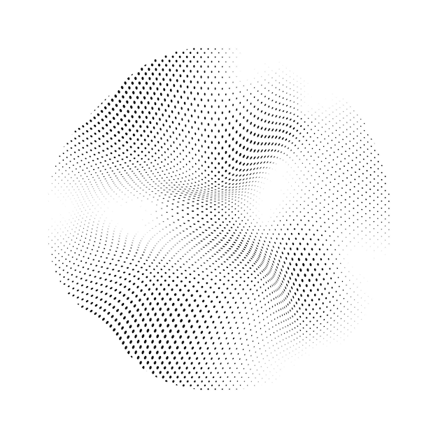 Plik wektorowy ikony i elementy graficzne wektorowe circle halftone