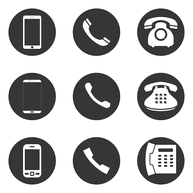 Ikony telefoniczne