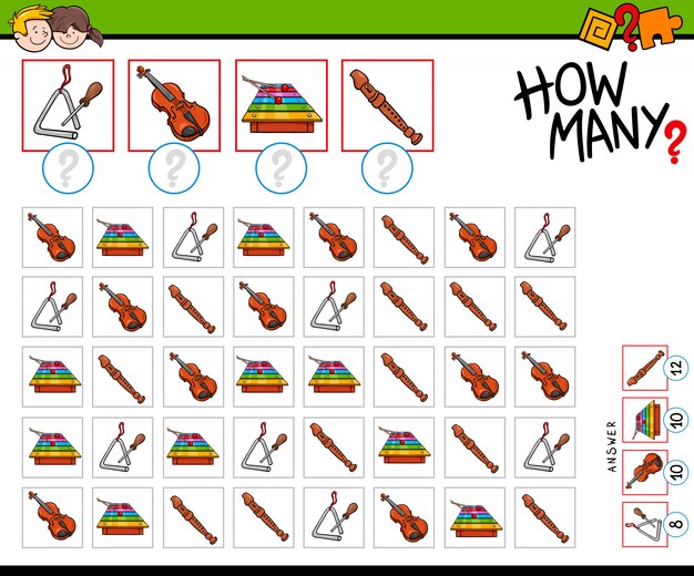 Ile Gra Liczenia Instrumentów Muzycznych