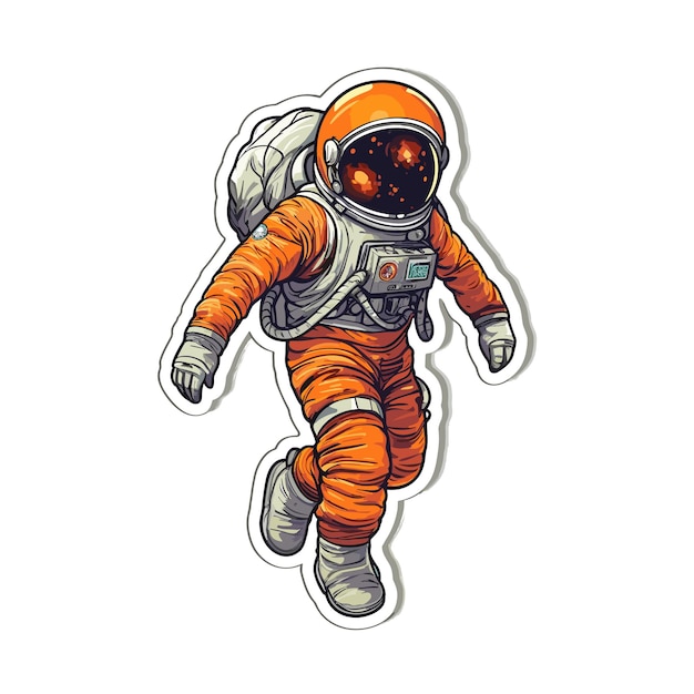 Ilustracja Astronauty I Przestrzeni Kosmicznej