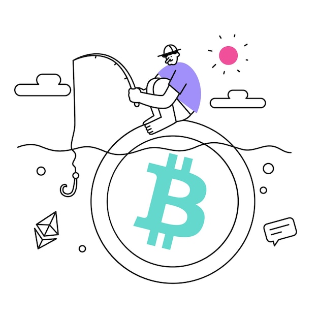 Ilustracja Bitcoin Mining