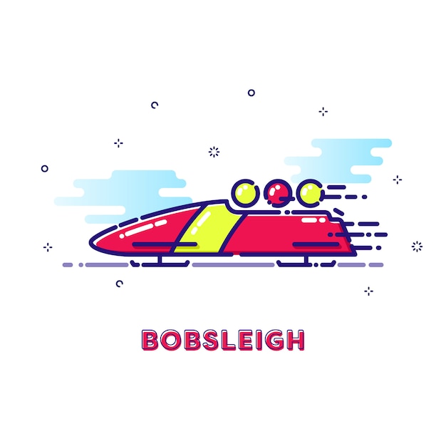 Ilustracja Bobsleje