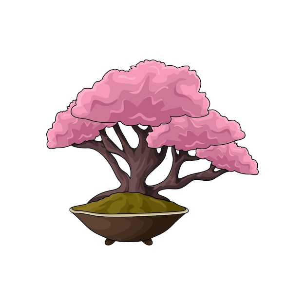 Ilustracja Bonsai