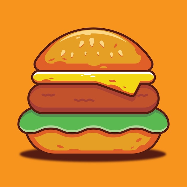 Ilustracja Burger