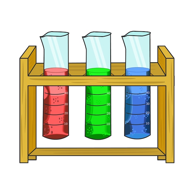 Plik wektorowy ilustracja chemii