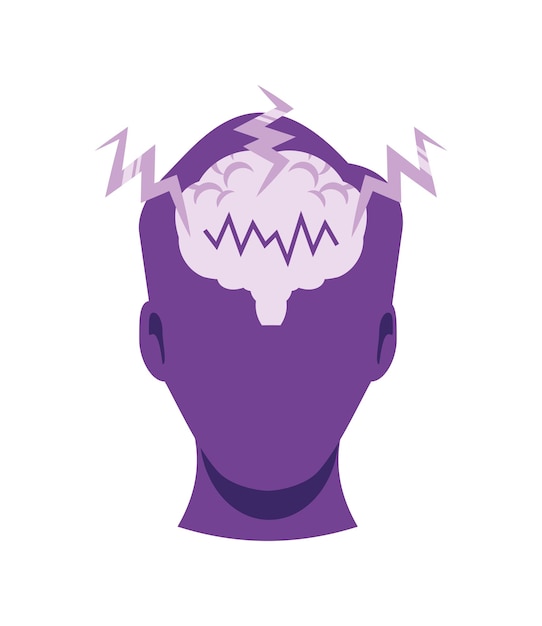 Plik wektorowy ilustracja dnia epilepsji izolowany projekt