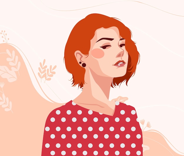 Ilustracja dnia kobiet