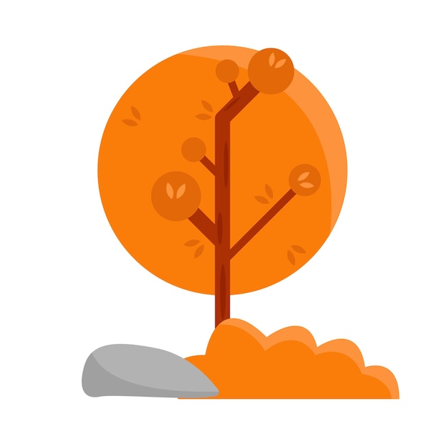 Ilustracja Drzewa
