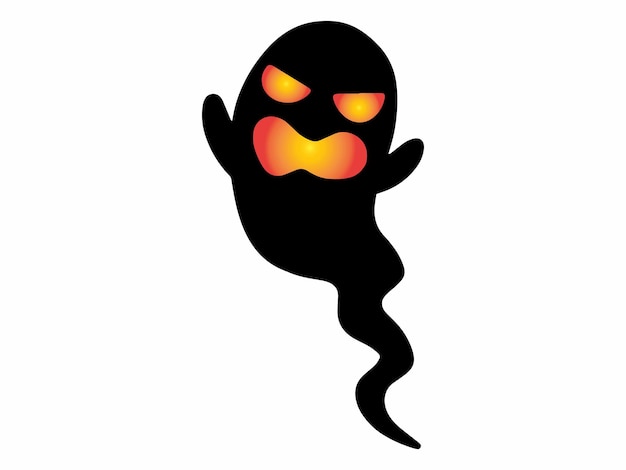 Ilustracja ducha Halloween