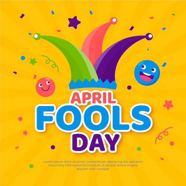 Ilustracja dzień prima aprilis