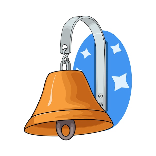 Plik wektorowy ilustracja dzwonka