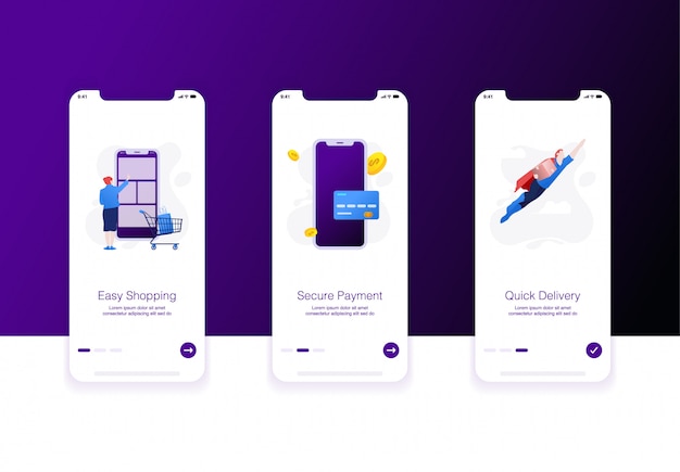 Ilustracja ekranu wprowadzania e-commerce