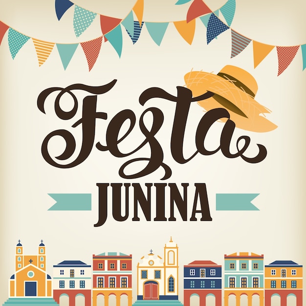 Ilustracja Festa Junina