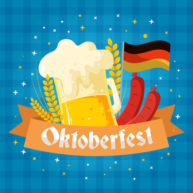 Ilustracja Festiwalu Oktoberfest