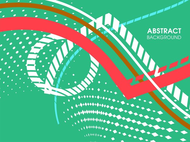 Ilustracja geometryczne abstrakcyjne tło