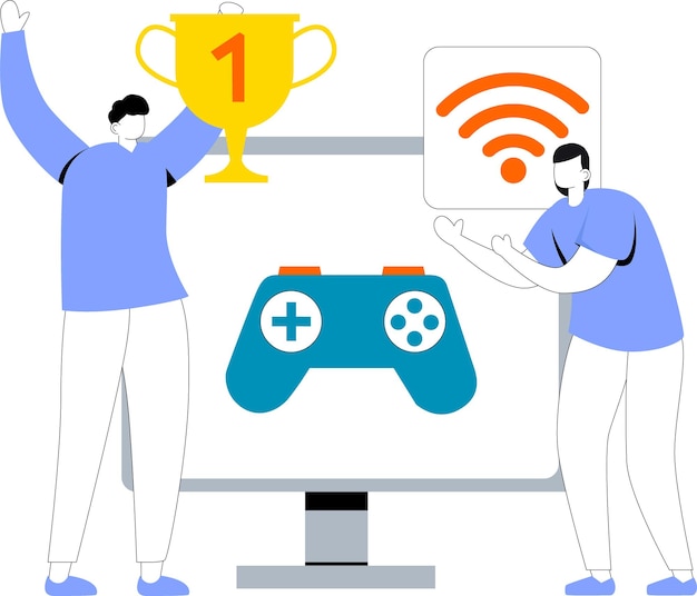 Ilustracja gier online