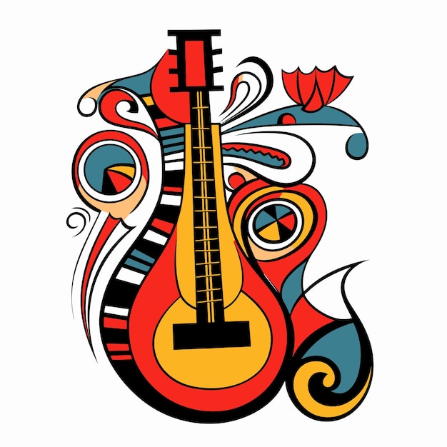 Ilustracja gitara