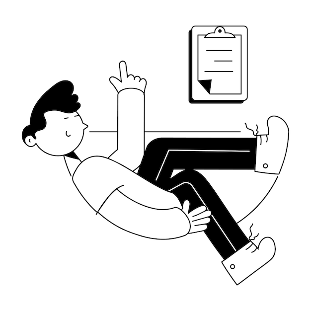 Ilustracja glifu osobistego raportu