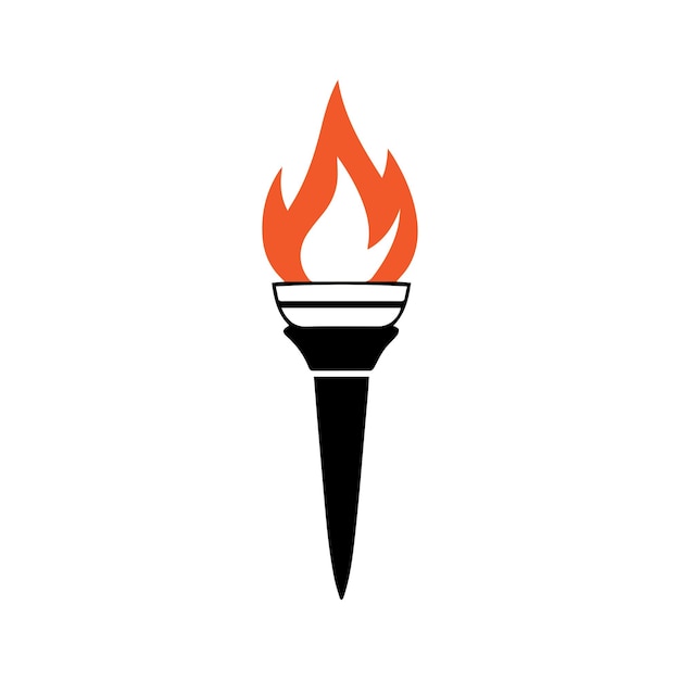 Ilustracja graficzna projektu logo Torch