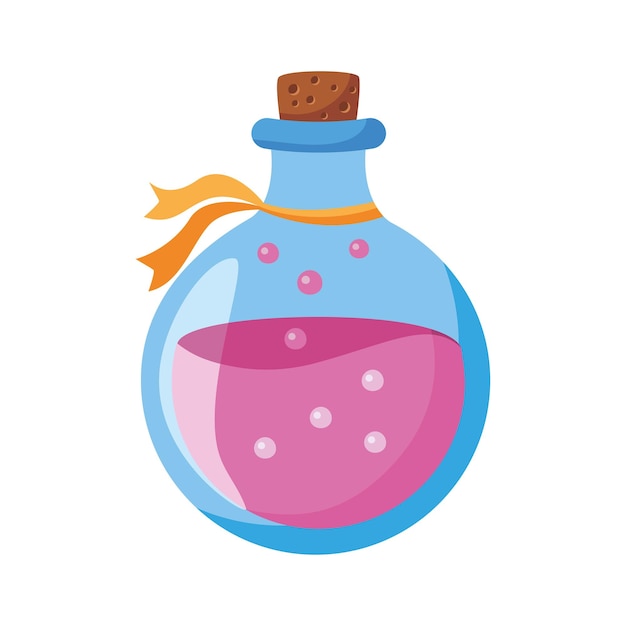 ilustracja gry wideo magiczna eliksir