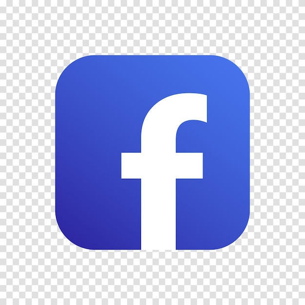 Ilustracja ikony mediów społecznościowych Facebook Ilustracja wektora ikony Facebooka