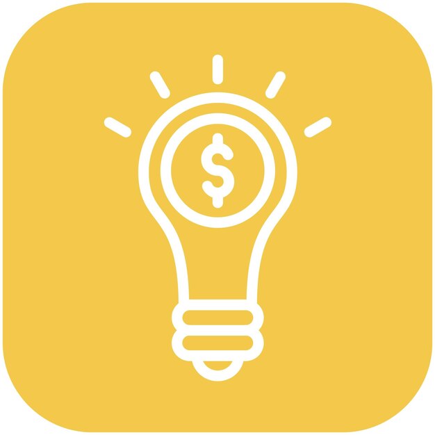 Ilustracja ikony wektorowej idei zestawu ikon Gig Economy
