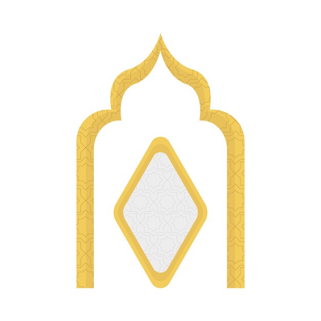 Plik wektorowy ilustracja islamska