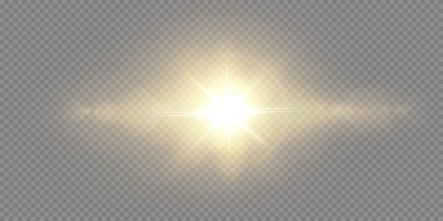 Ilustracja Jasne światło Słoneczne
