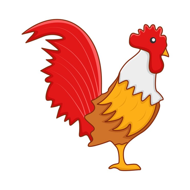 Wektor ilustracja koguta