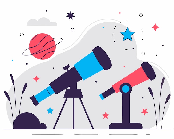 Wektor ilustracja koncepcja kosmosu