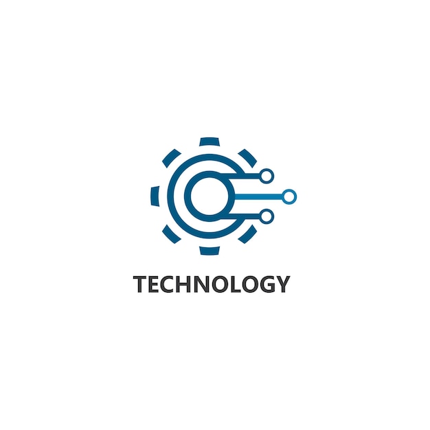 Ilustracja Koncepcja Technologii Logo Wektor