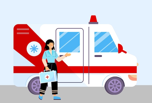 Ilustracja koncepcyjna EMS Stylistyczna i piękna