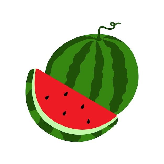 Plik wektorowy ilustracja kreskówki arbuza fruit vector design