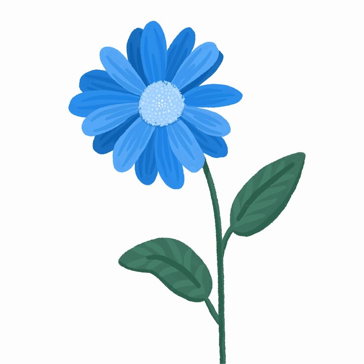 ilustracja kwiatowa oparta na wektorze