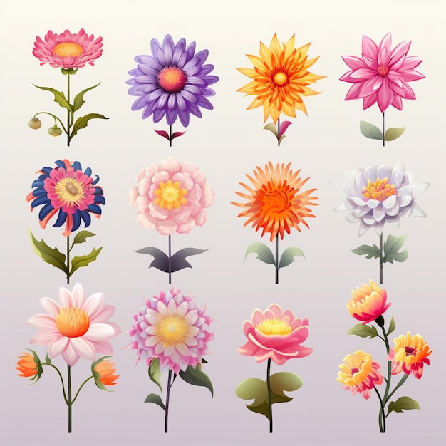 Ilustracja Liść Kwiatowy Tło Kwiat Wzór Roślina Lato Natura Wiosna Sztuka Wektor