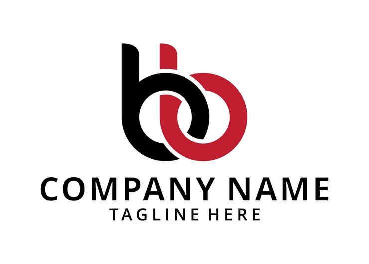 Wektor ilustracja litery alfabetu inicjały monogram logo bb bb initial bb letter