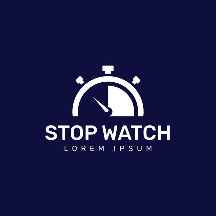 Ilustracja logo stopera