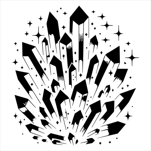 Ilustracja Magic Crystal Vector