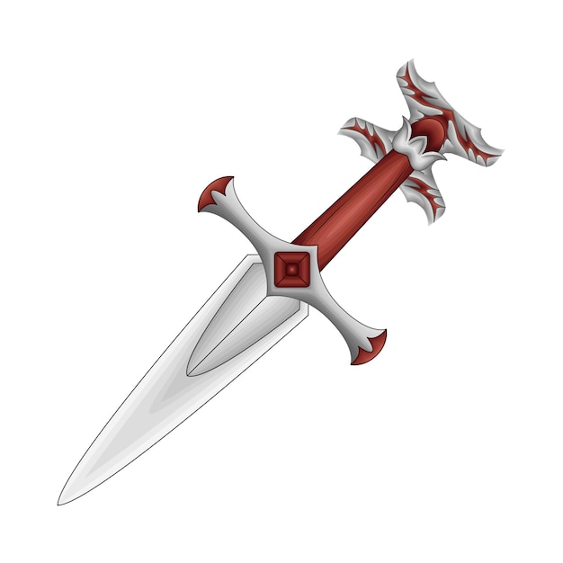 Ilustracja miecza