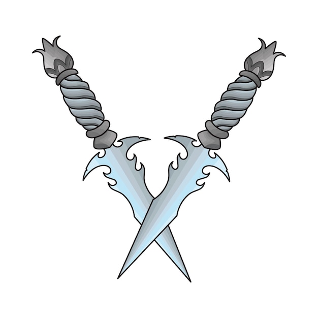 Ilustracja miecza