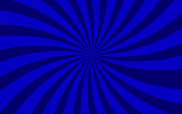 Ilustracja niebieskiego spiralnego wektorowego tła