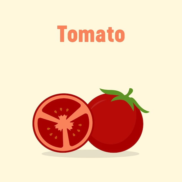 Ilustracja Nowoczesnej Ikony Wektorowej Pomidora
